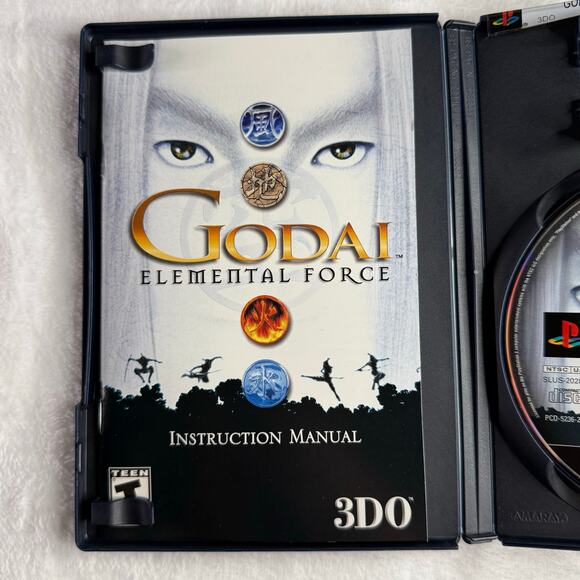 Godai Elemental Force (PS2, 2001) Complete CIB 3DO Ninja Action Adventure - Picture 5 of 7